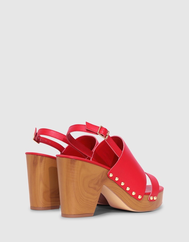 Belle & Bloom - Fire On Fire Clog Shoe
