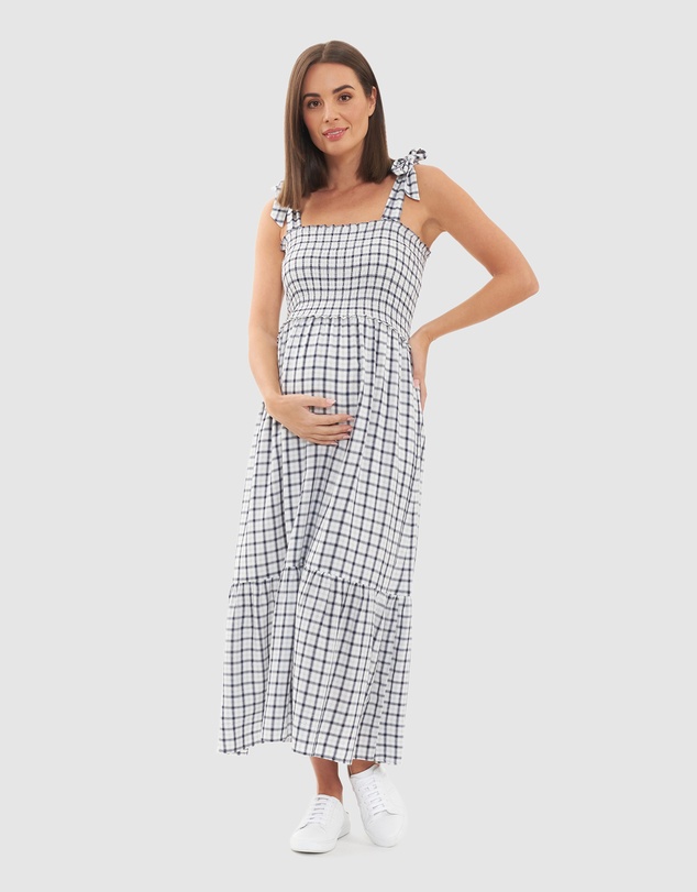 Ripe Maternity - Phoebe Smocked Dress