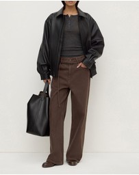 Assembly Label - Nora Merino Wool Henley Top