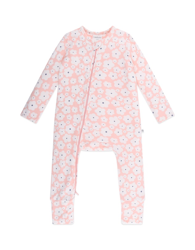 Kynd Baby - Day or Night Onesie in Petal Blooms