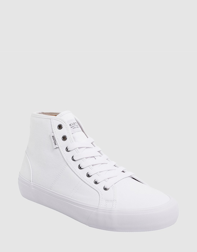 Kustom - World Wide Hi White
