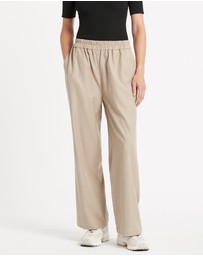 FRIEND of AUDREY - Tomes Elastic Waist Trousers