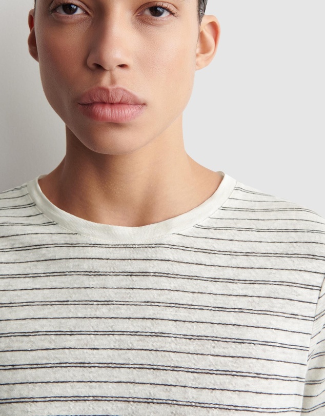 COS - Crew-Neck Linen T-Shirt