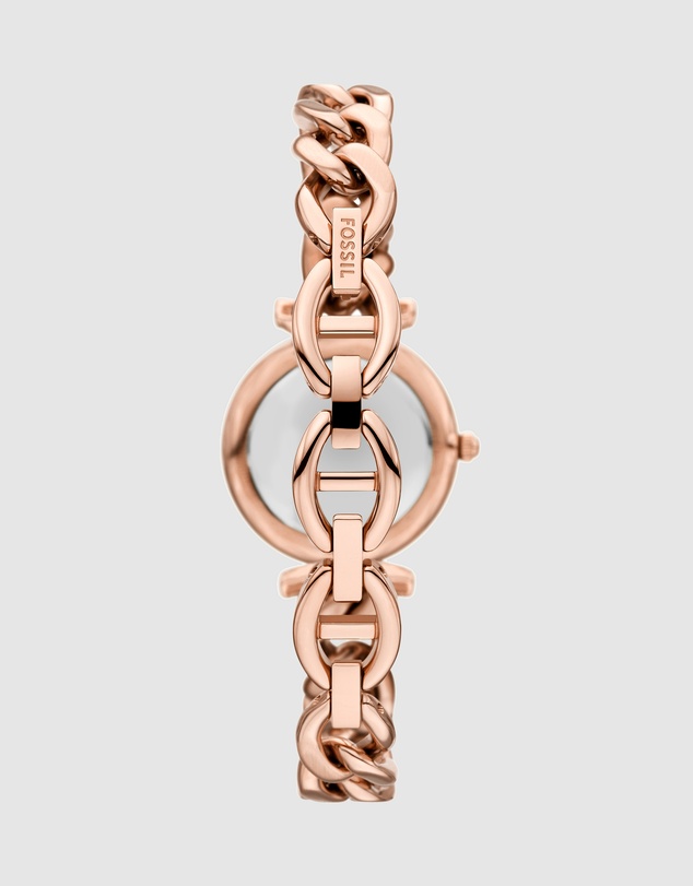 Fossil - Carlie Rose Gold Tone Analogue Watch