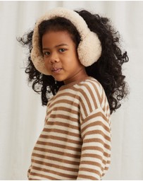 Ozwear Connection Uggs - Ugg Kids Curly Sheepskin Earmuff