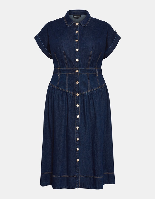 City Chic - Ari Denim Dress