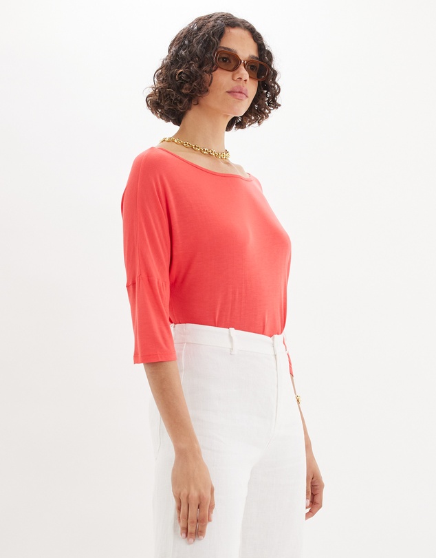 Amelius - Ottavia Three Quarter Batwing Tee