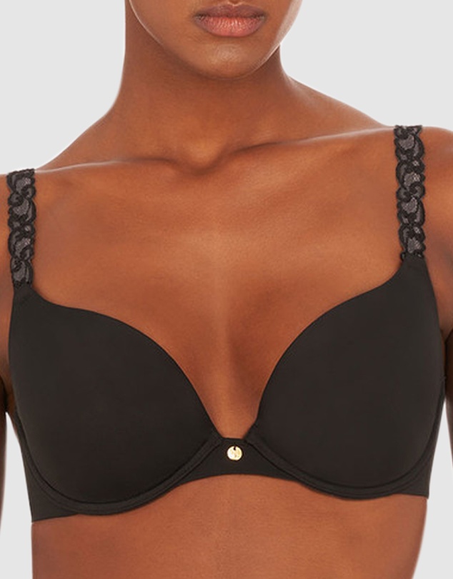 Natori - Pure Luxe Smooth Push Up Plunge Bra