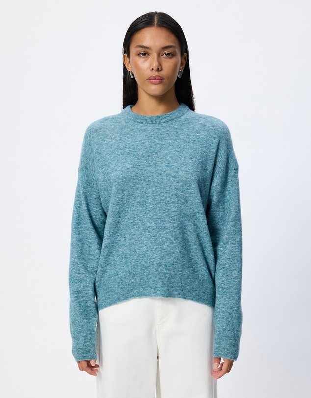 Lindsay Nicholas New York - Varsity Sweater (W Snood)