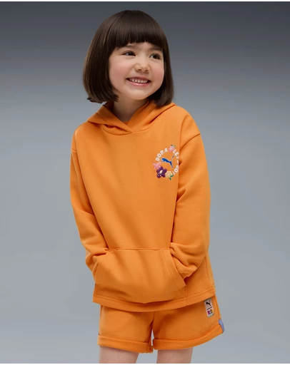 Puma - x DORA THE EXPLORER Relaxed Hoodie - Girls