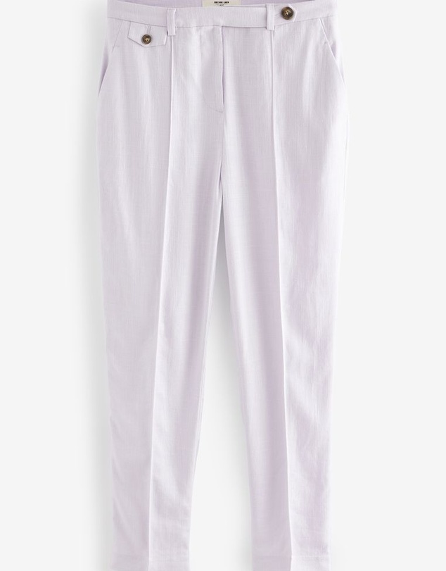 NEXT - Linen Tapered Leg Trousers
