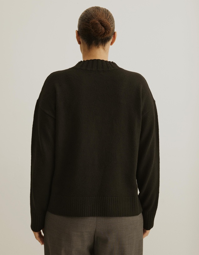 Atmos&Here Curvy - Classic Crew Knit Jumper