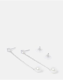 Stephanie Browne - Mode Pearl Earrings