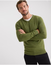 Oxford - Basic V-Neck Pure Wool Pullover