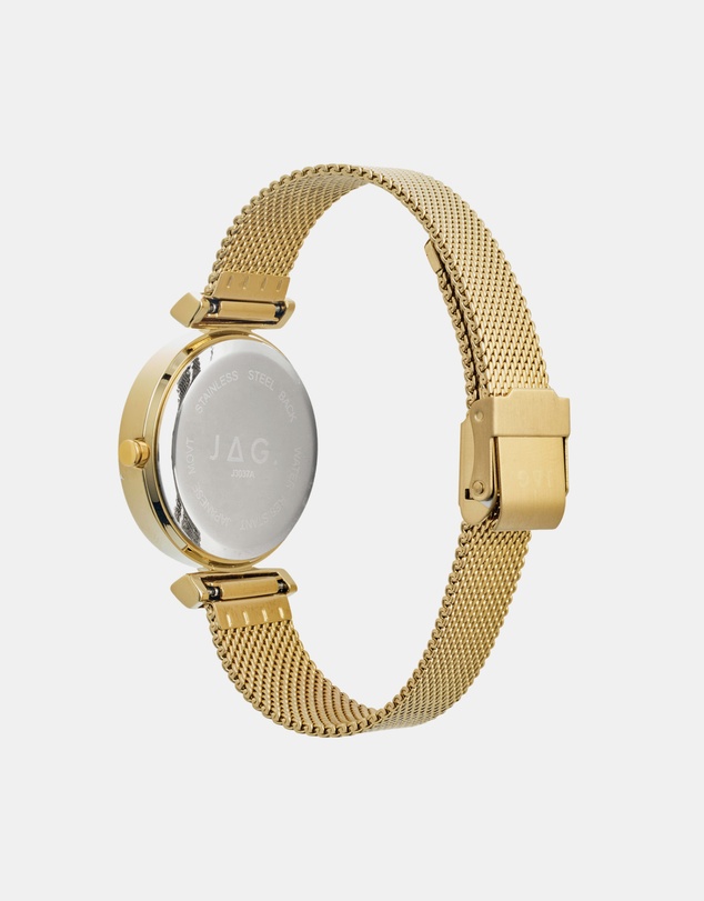 Jag - Mudgee Womens Gold Dial 35mm Gold Watch