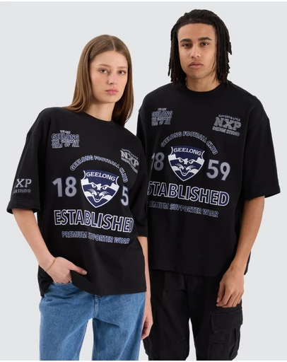 Nena & Pasadena - Geelong Mega Loop Back Tee