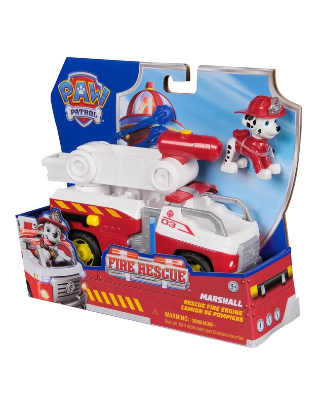 Paw Patrol - Fire Rescue Themed Vehicle Marshall Solid