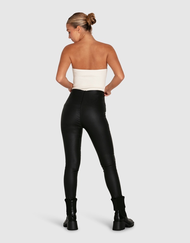 Belle & Bloom - City Slicker Coated Legging