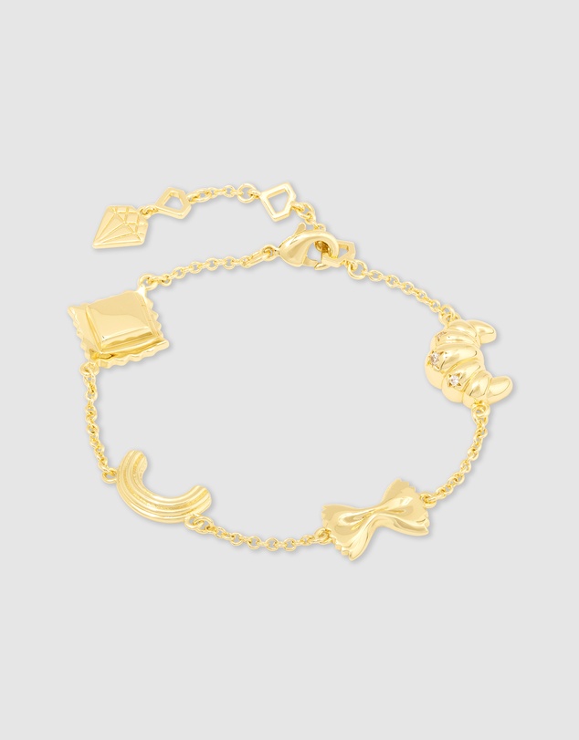 Wanderlust + Co - Food Party Charm Bracelet