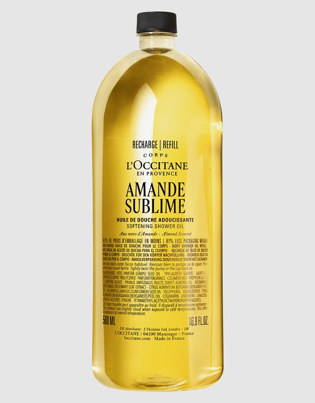 L'Occitane - Almond Softening Shower Oil Refill 500ml