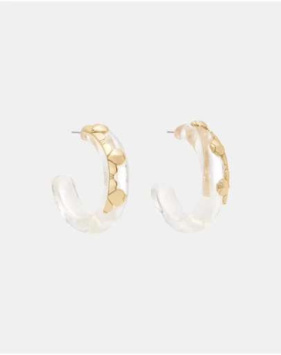 Kate Spade - Lucite Hoops