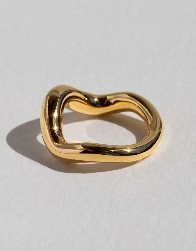 SAINT VALENTINE - Wabi Sabi Ring - Gold