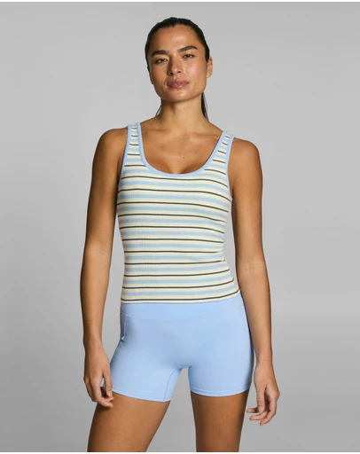 Rockwear - Rib Shelf Bra Low Support Singlet