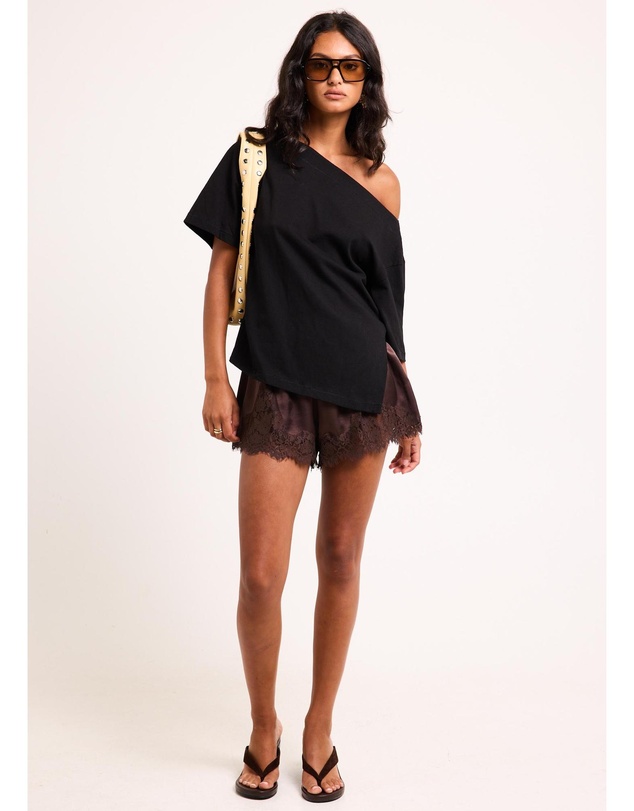Alice In The Eve - Joy Lace Mini Shorts