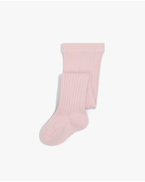Country Road - Organically Grown Cotton Blend Rib Tights