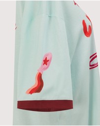 SMWR. by The Somewhere Co - Aquarius Astrology Oversized Tee