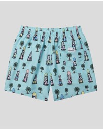 Boardies - Boardies Island Elders Mid Length Swim Shorts