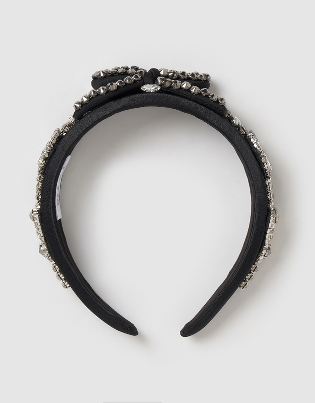 Izoa - Emma Headband Black/Silver