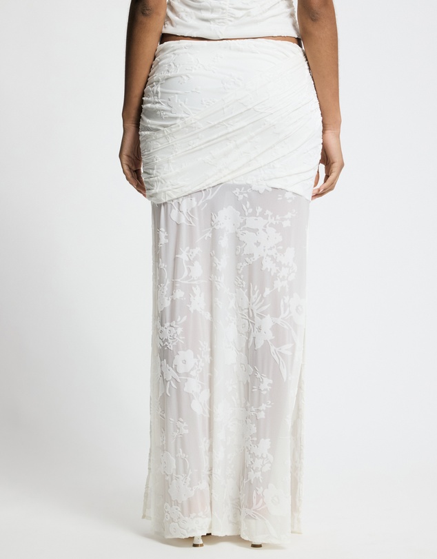 Lover - Carlene Burnout Maxi Skirt