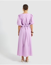 Pasduchas - Vera Button Midi Dress