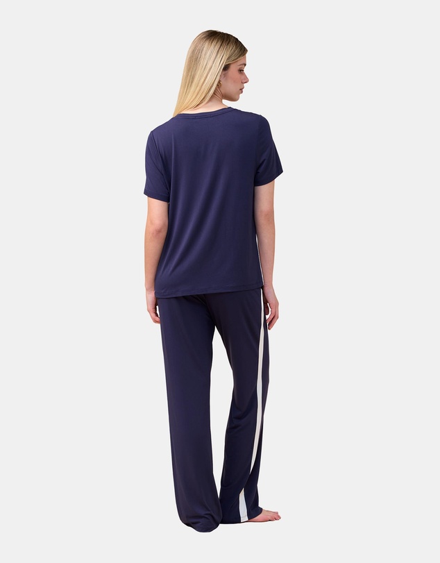 Gingerlilly - Inez Bamboo Pant with Stripe