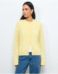 AERE - Isla Merino Wool Relaxed Cardigan