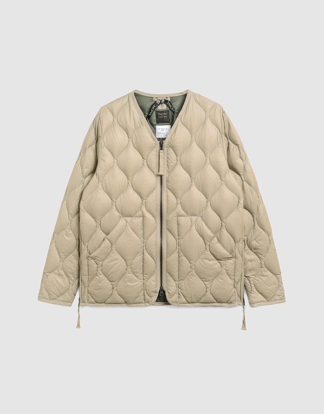 TAION - Military V-Neck W-Zip Down Jacket Soft Shell