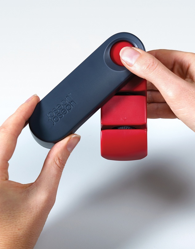 Joseph Joseph - Rota™ Folding Knives Sharpener and Honer (Red)