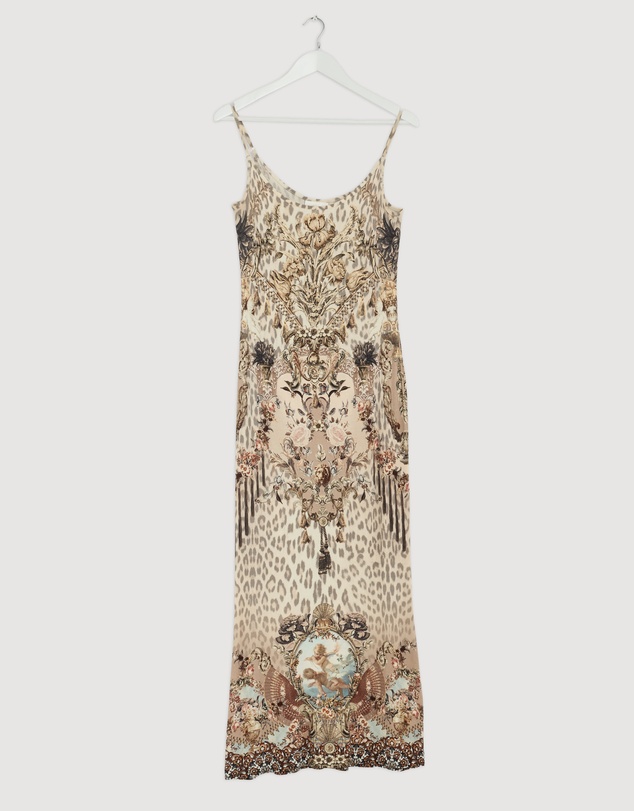 Revibe - Repaired Camilla Jersey Strappy Dress - AU 8