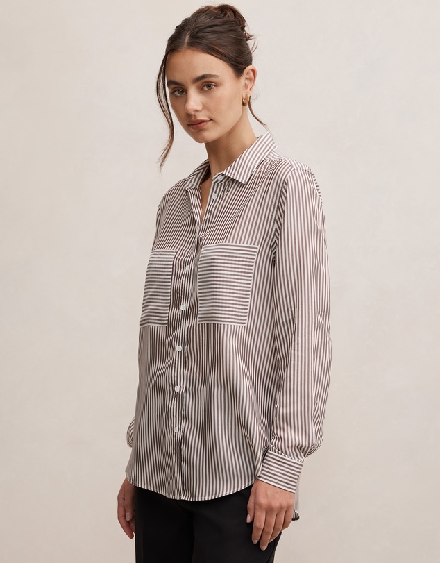 Forever New - Adara Stripe Shirt