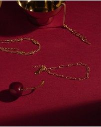 Najo - Rivière Yellow Gold Bracelet (18.5cm+ext)