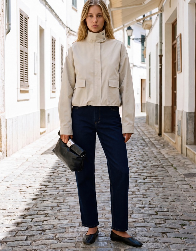 The Fated - Bailey Cropped Tapered Jeans