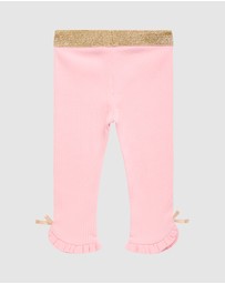 Fleur Harris - 'Days of Enchantment' Frill Legging in Pink