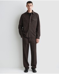 COS - Relaxed Boiled-Wool Overshirt