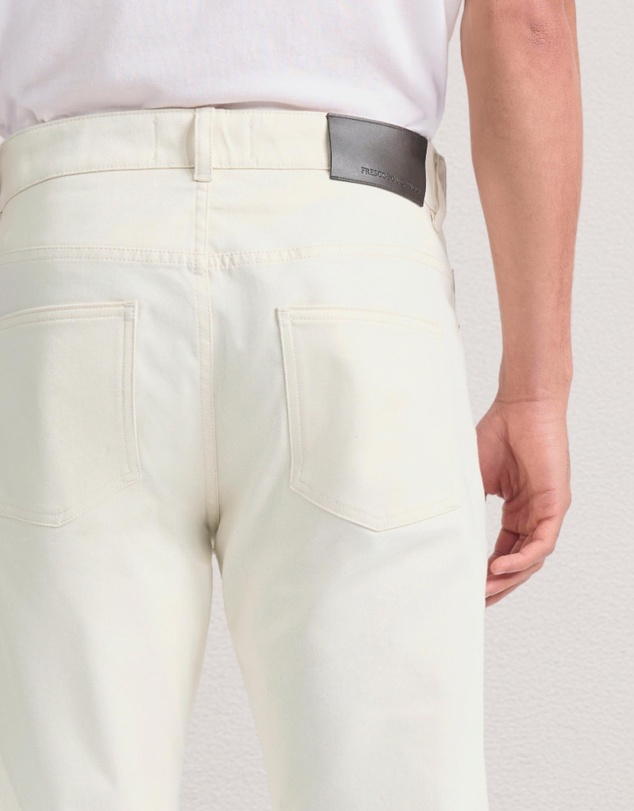 Frescobol Carioca - Mendes Cotton Blend 5 Pocket Trousers