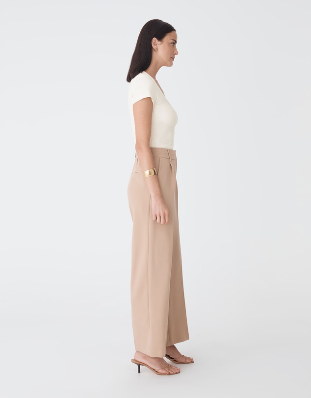 Forcast - Devon Scoop Neck Rib Tee