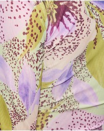 Dazie - Orchid Long Sleeve Mesh Top
