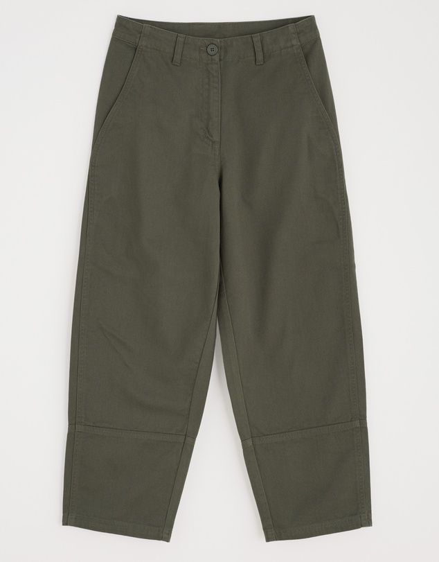 Seasalt - Seasalt Cornwall Green Painted Forms Trouser