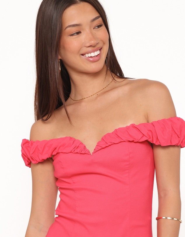 Petal & Pup - Lily Mini Dress - Berry