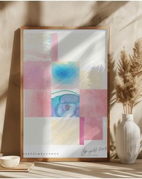 Olive et Oriel - Simple Artline No15 by Treechild Art Print